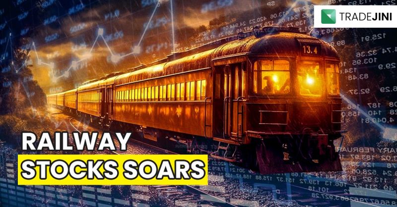 Read more about the article Railway stocks soars