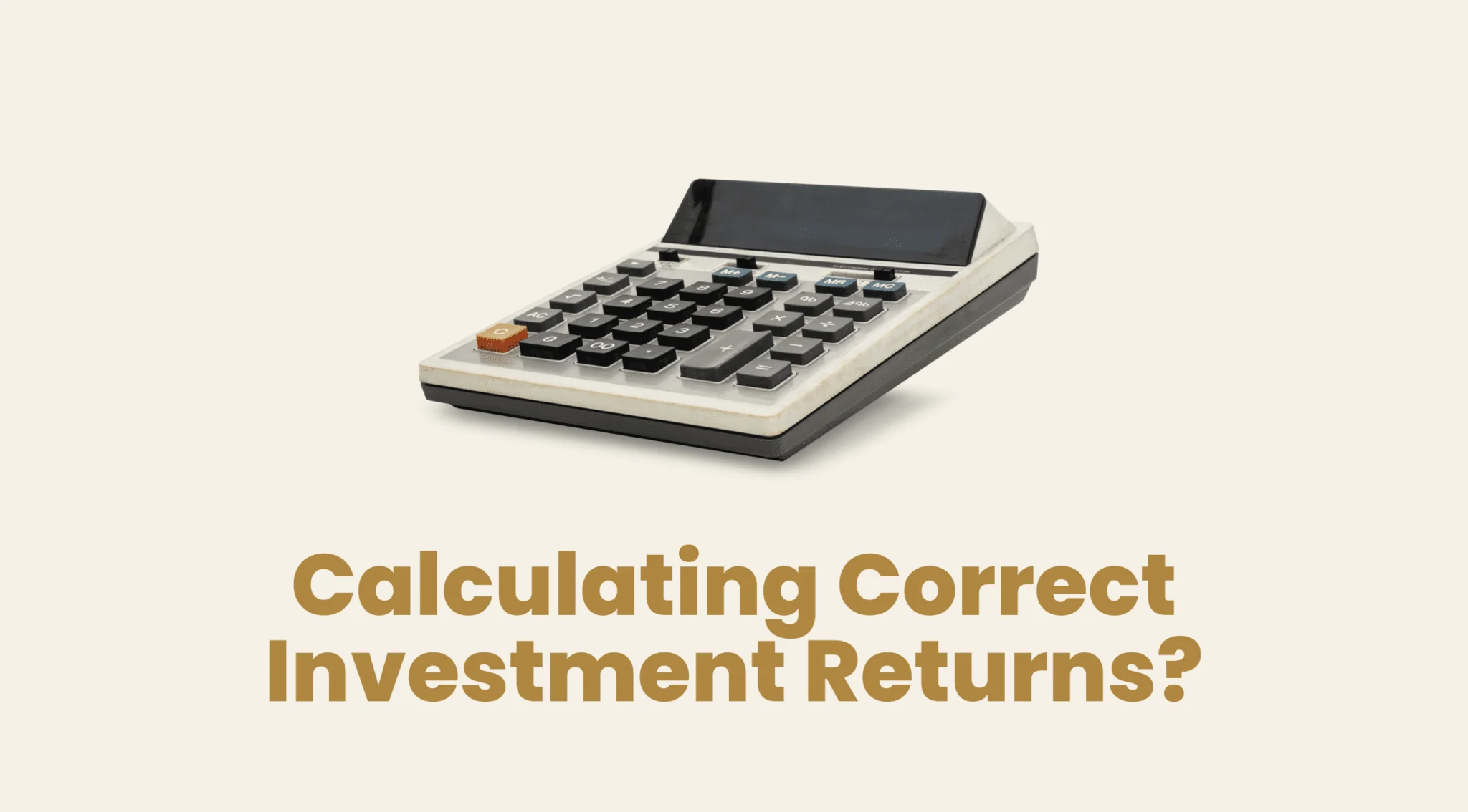 calculate investment returns