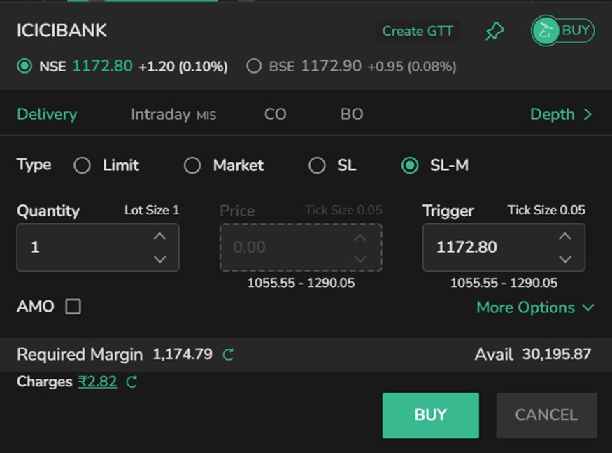 square off trading types